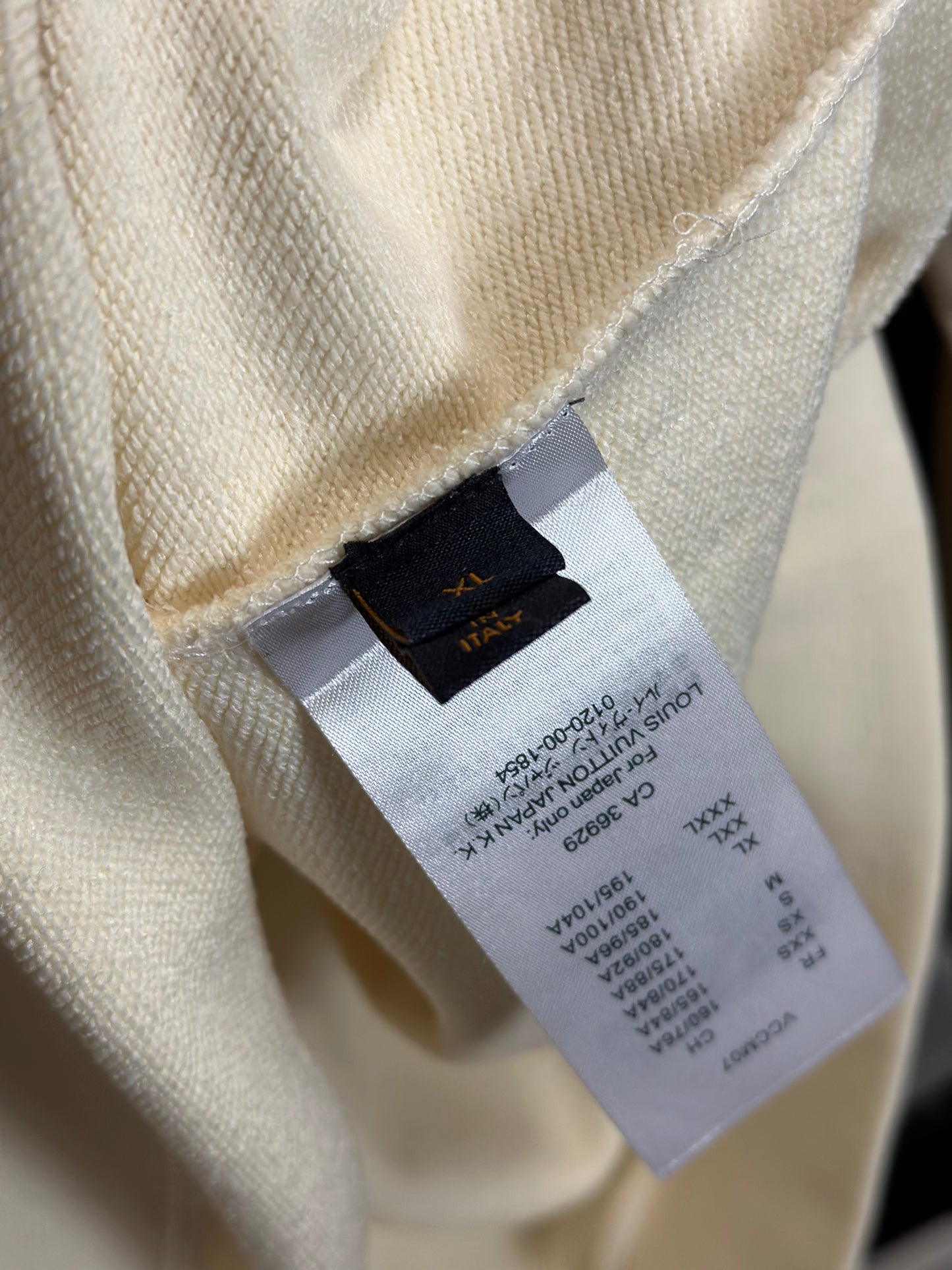 Hoodie Louis Vuitton Blanca – Edición SS24