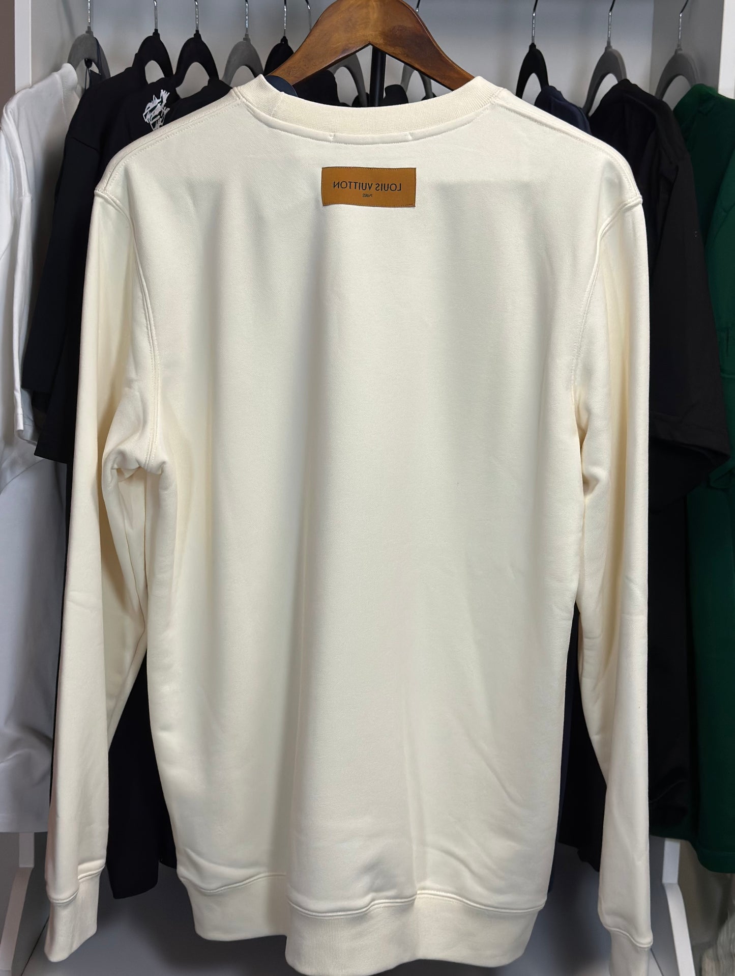 Hoodie Louis Vuitton Blanca – Edición SS24