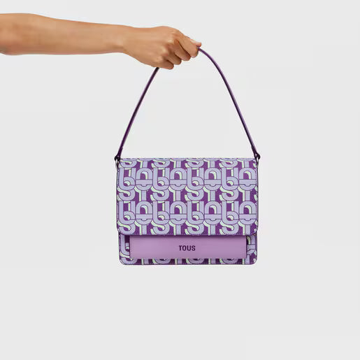 Bolso Bandolera Mediano TOUS Audree Malva (Original)