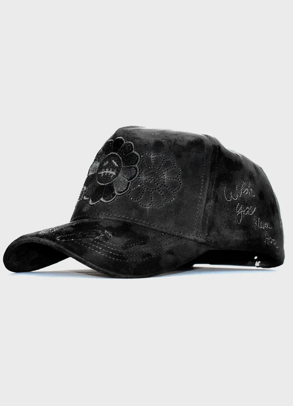 Gorra MURATRAVIS Crystals Black – Gamuza Negra con Pedrería (Original)