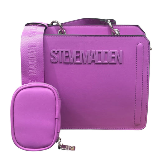 Bolsa Shoulder Bevelyn Magenta | STEVE MADDEN