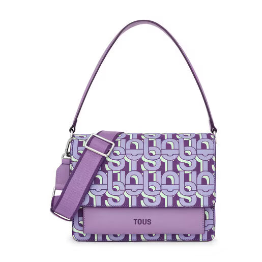 Bolso Bandolera Mediano TOUS Audree Malva (Original)