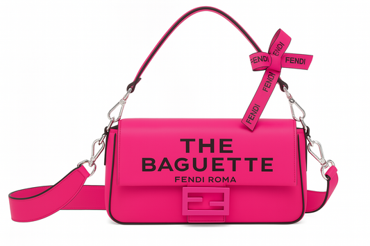 Bolso Fendi by Marc Jacobs Baguette Rosa – Edición de Lujo