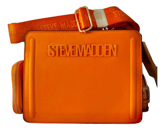 Bolsa Shoulder Bevelyn Naranja | STEVE MADDEN