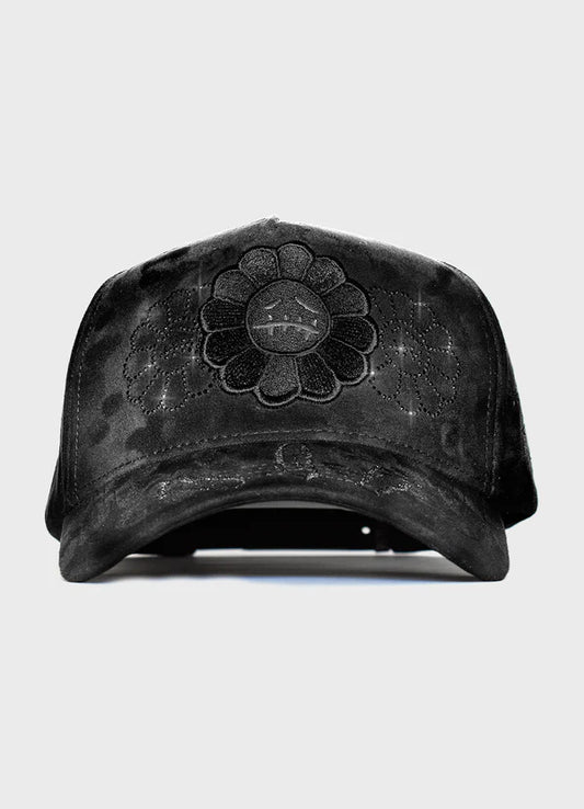 Gorra MURATRAVIS Crystals Black – Gamuza Negra con Pedrería (Original)