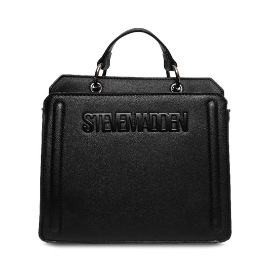 Bolsa Shoulder Bevelyn Negra | STEVE MADDEN